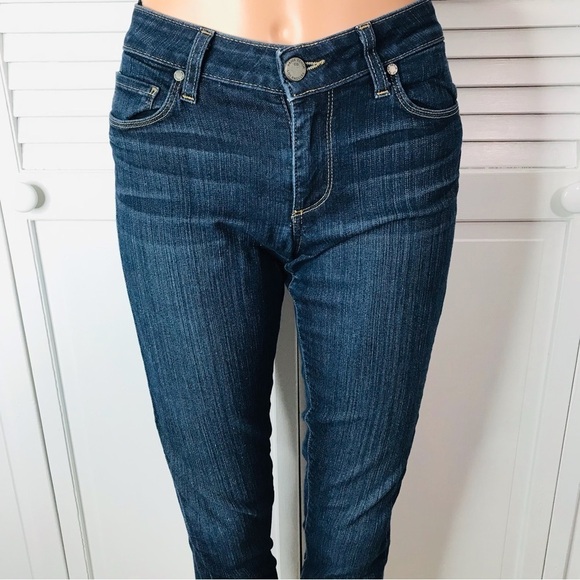 PAIGE Blue Verdugo Ultra Skinny Jeans Size 28 - Picture 2 of 8